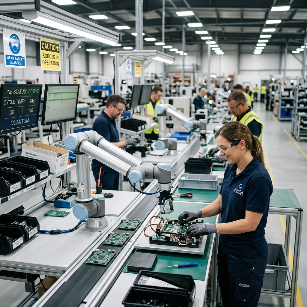 Collaborative Robot Production Line